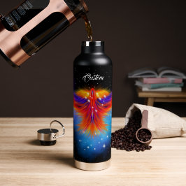 Space Phoenix Nebula Waterfles