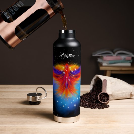 Space Phoenix Nebula Waterfles (Koffie)