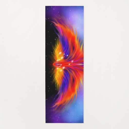 Space Phoenix Nebula Yogamat (Voorkant)