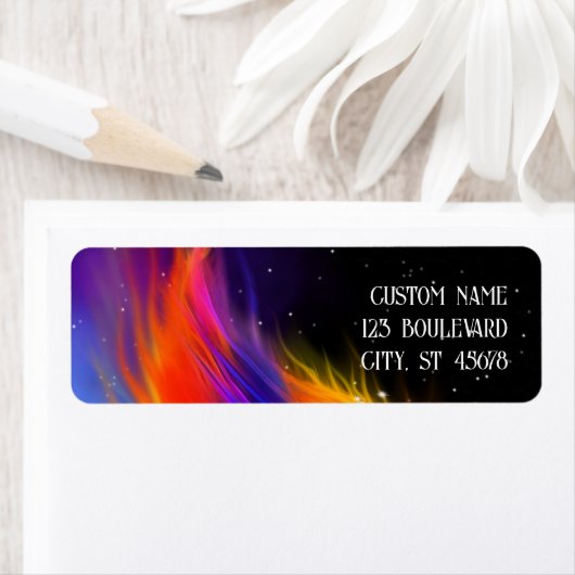 Space Phoenix Wing Etiket (Insitu)