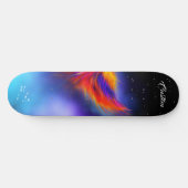 Space Phoenix Wing Nebula Persoonlijk Skateboard (Horizontaal)