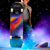 Space Phoenix Wing Nebula Persoonlijk Skateboard