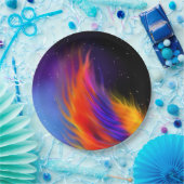 Space Phoenix Wing Papieren Bordje (Feest)