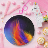 Space Phoenix Wing Papieren Bordje (Feest)