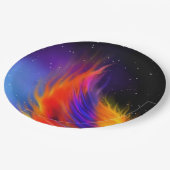 Space Phoenix Wing Papieren Bordje (Gekanteld)