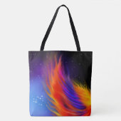 Space Phoenix Wings Tote Bag (Voorkant)