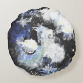 Space pillow rond kussen (Achterkant)