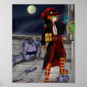 Space Pirate Poster (Voorkant)