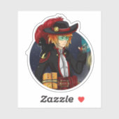 Space Pirate Sticker (Vel)