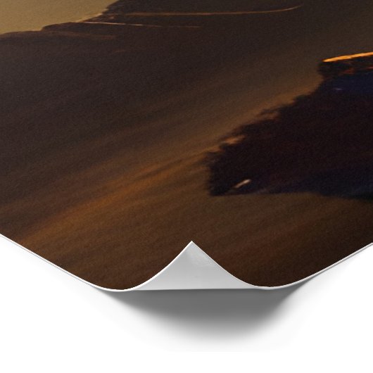 Space Planet Landscape Digital Art Poster #030 (Hoek)