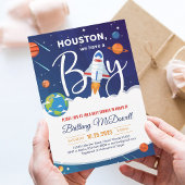 Space Planet Solar System Het is een Boy Baby show Kaart