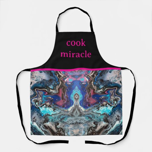 Space pouring cook miracle schort (Voorkant)