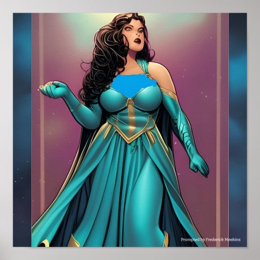 Space Princess Poster (Voorkant)