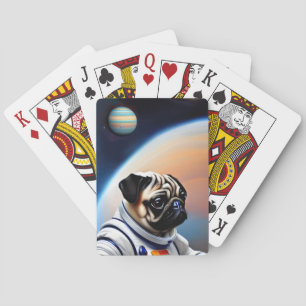 Space Pug Pokerkaarten