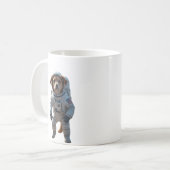 Space Pup: uit deze wereld! Koffiemok (Voorkant links)