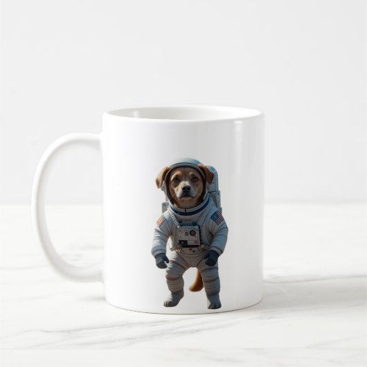 Space Pup: uit deze wereld! Koffiemok (Links)