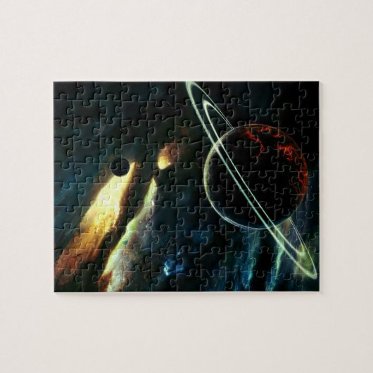 Space Puzzle Legpuzzel (Horizontaal)