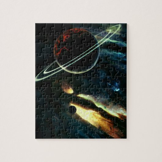 Space Puzzle Legpuzzel (Verticaal)