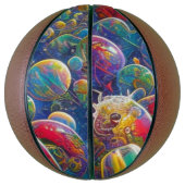 Space Race basketbal (Verticaal)