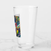 Space Race glazen tumbler (Links)