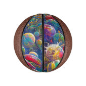 Space Race mini basketbal (Verticaal)