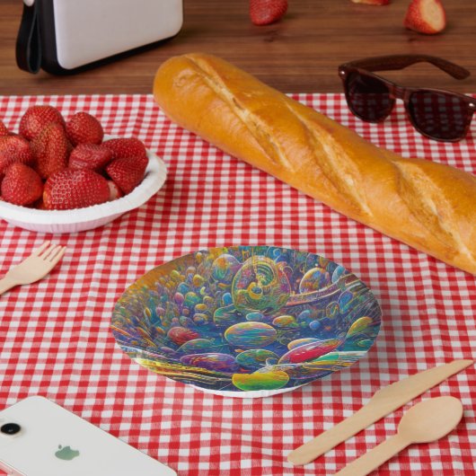 Space Race papieren kom (Picknick)