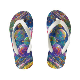 Space Race peuter teenslippers