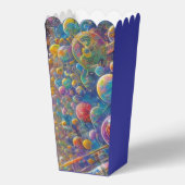 Space Race popcorn dozen Bedankdoosjes (Achterkant)