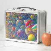 Space Race roestvrij lunchbox (In situ)