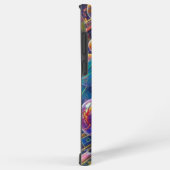 Space Race Samsung S22 Ultra phone case Samsung Galaxy Hoesje (Rechterkant)