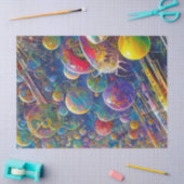 Space Race tissuepapier (Craft)