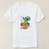 space ramen break t-shirt (Design voorkant)