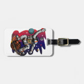 Space Ride Bagagelabel (Voorkant horizontaal)