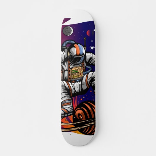 Space Ride Persoonlijk Skateboard (Voorkant)