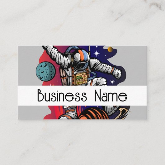 Space Ride Visitekaartje (Voorkant)