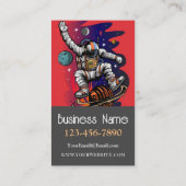 Space Ride Visitekaartje (Achterkant)