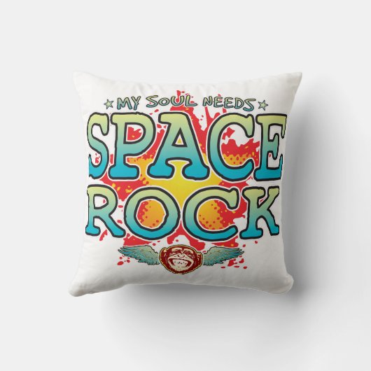 Space Rock Soul Cushion Kussen (Achterkant)