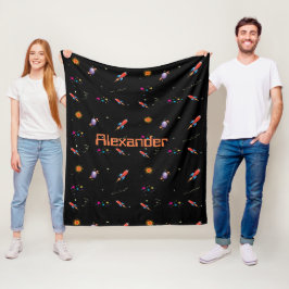 Space Rocket boys - Persoonlijk Fleece Deken
