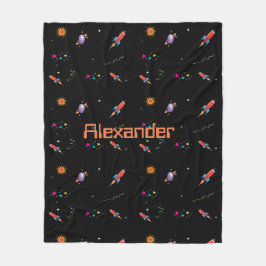 Space Rocket boys - Persoonlijk Fleece Deken