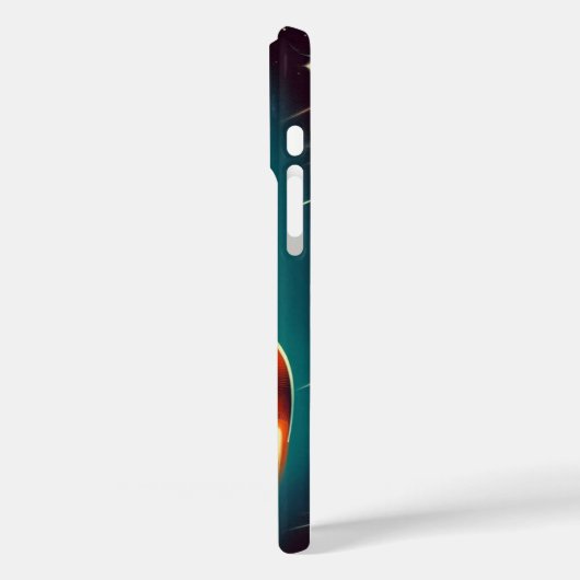 Space Rocket Case-Mate iPhone Case (Achterkant / Links)