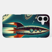 Space Rocket iPhone Hoesje (Achterkant horizontaal)
