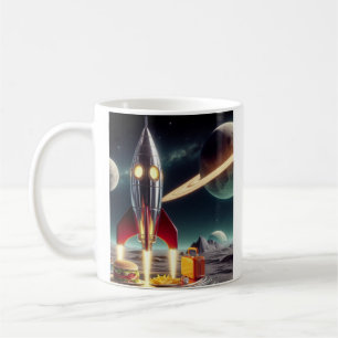 Space Rocket Koffiemok