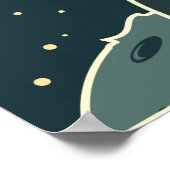 Space Rocket Poster (Hoek)