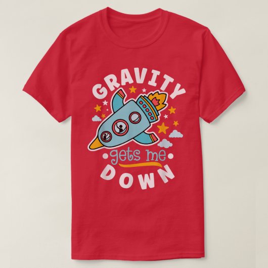 Space Rocket Science Aeronautic Space Mission Phys T-shirt (Design voorkant)