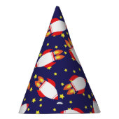 Space Rocket Star Ship 1st Birthday Party Petten Feesthoedjes (Rechts)