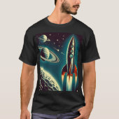 Space Rocket T-shirt (Voorkant)