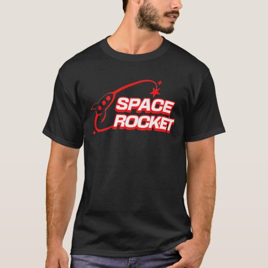 Space Rocket t-shirt (Voorkant)
