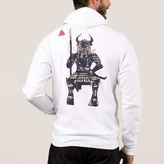 Space Samurai Warrior Hoodie (Achterkant)