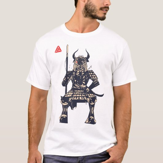 Space Samurai Warrior T-shirt (Voorkant)