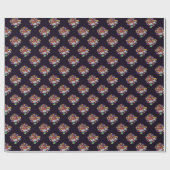 Space Santa Cadeaupapier (Vlak)